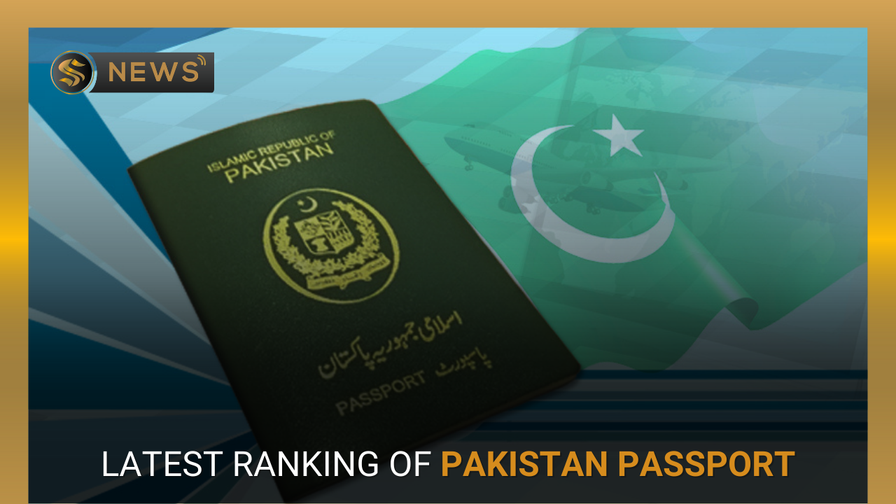 Pakistans Passport Ranking at 106