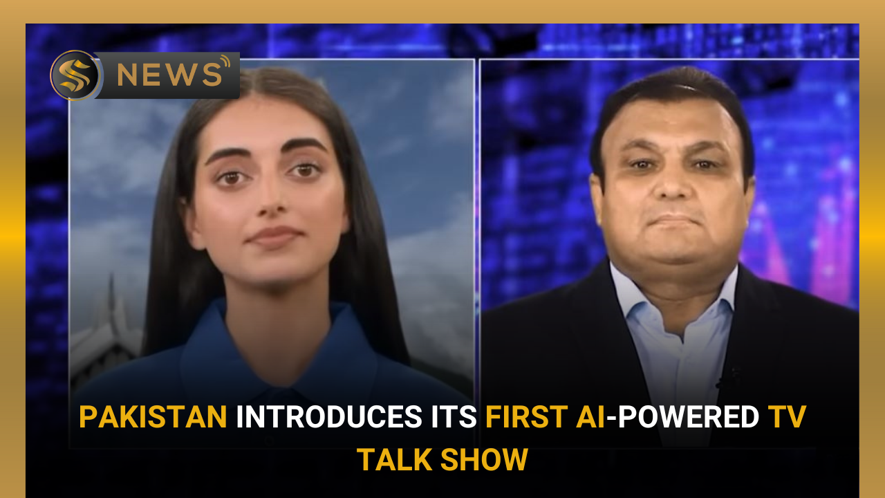 AI TV talk show